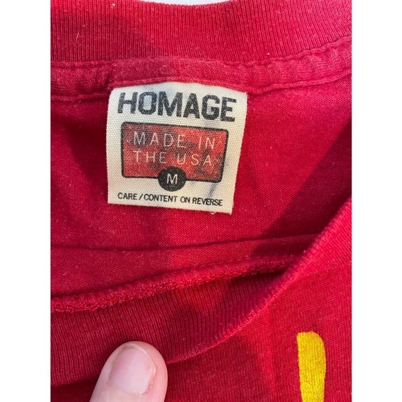 Wendy's Where's the Beef? Promo Tee Sz. Medium EUC - Picture 3 of 4